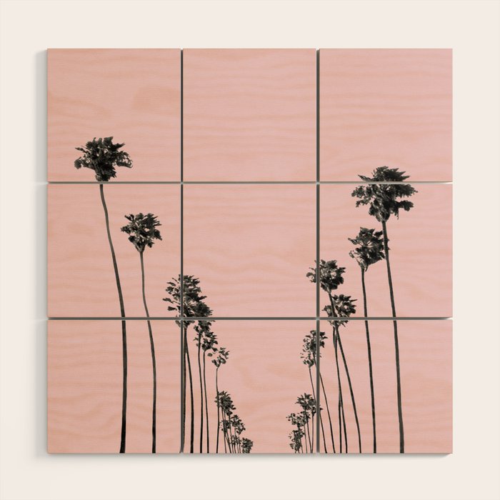 Palm trees 13 Wood Wall Art Gallery Image 1