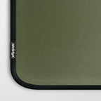 Solid Moss Green Laptop Sleeve Gallery Image 3