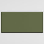 Solid Moss Green Desk Mat Gallery Image 3