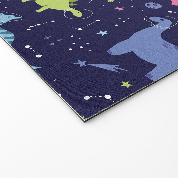Dinosaurs in Space Welcome Mat Gallery Image 2