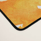Watercolor California poppies (Quad set, #1) Desk Mat Gallery Image 4