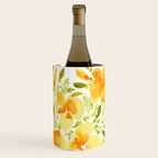 Watercolor California poppies (Quad set, #1) Wine Chiller Gallery Image 2
