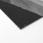 Forest Fade - Black and White Landscape Nature Photography Welcome Mat Gallery Image 2