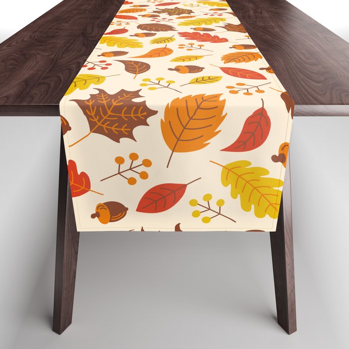 Autumn Leaves Table Runner Gallery Image 1