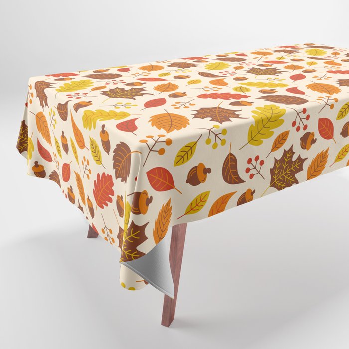 Autumn Leaves Tablecloth Gallery Image 1
