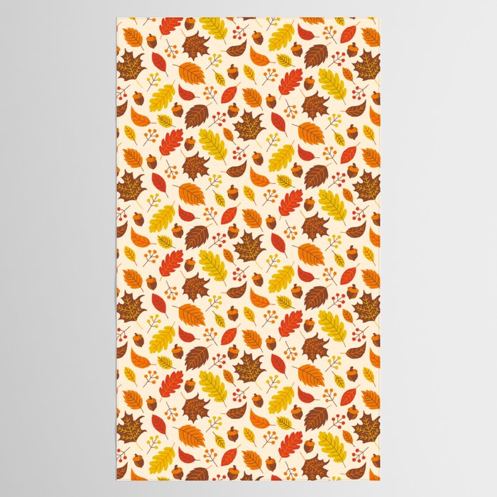 Autumn Leaves Tablecloth Gallery Image 2