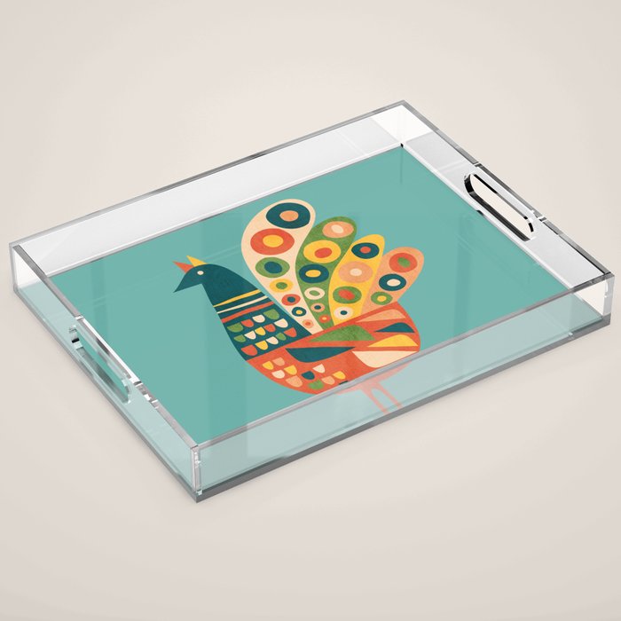 Century Hen Acrylic Tray Gallery Image 1