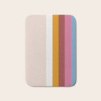 Modern Eclectic Rainbow Bath Mat Gallery Image 1