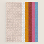 Modern Eclectic Rainbow Jigsaw Puzzle Gallery Image 1