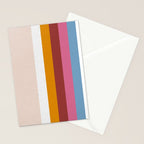 Modern Eclectic Rainbow Stationery Card Gallery Image 2