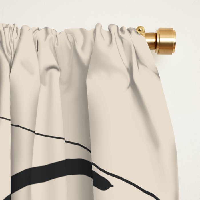 Abstract Minimal Shapes 137 Window Curtain Gallery Image 2