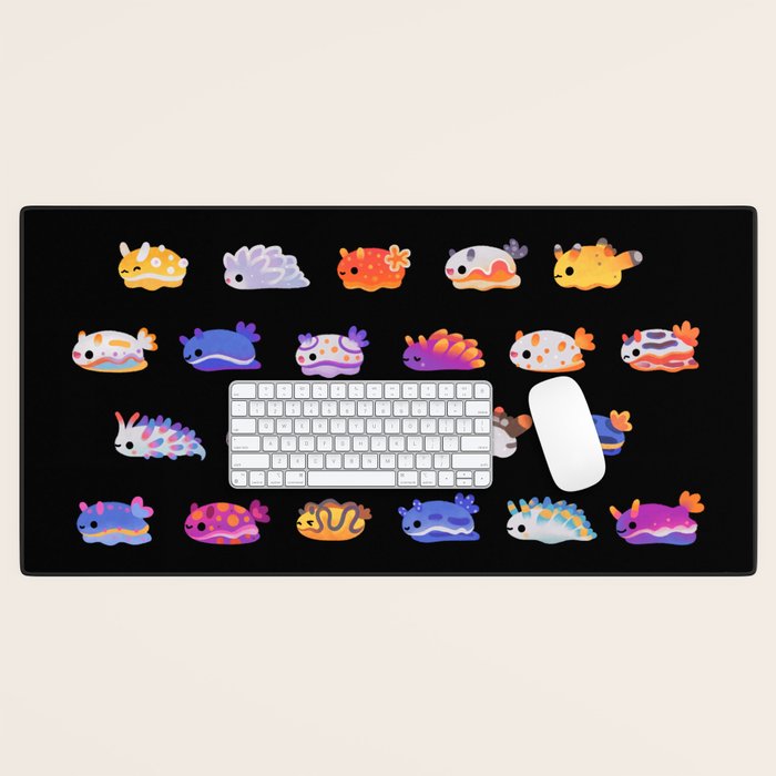 Sea Slug Day Desk Mat Gallery Image 1