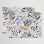 Abstract brush strokes splashes Placemat Gallery Image 1