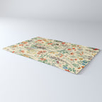 Wildflower Diagram // Fleurs II by Adolphe Millot XL 19th Century Science Textbook Artwork Rug Gallery Image 3