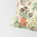 Wildflower Diagram // Fleurs II by Adolphe Millot XL 19th Century Science Textbook Artwork Pillow Sham Gallery Image 4