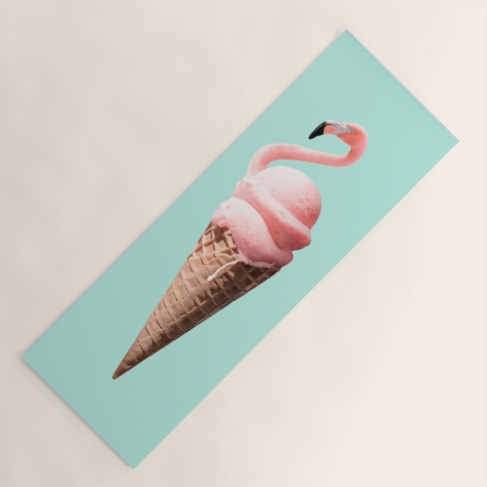 FLAMINGO CONE Yoga Mat Gallery Image 1