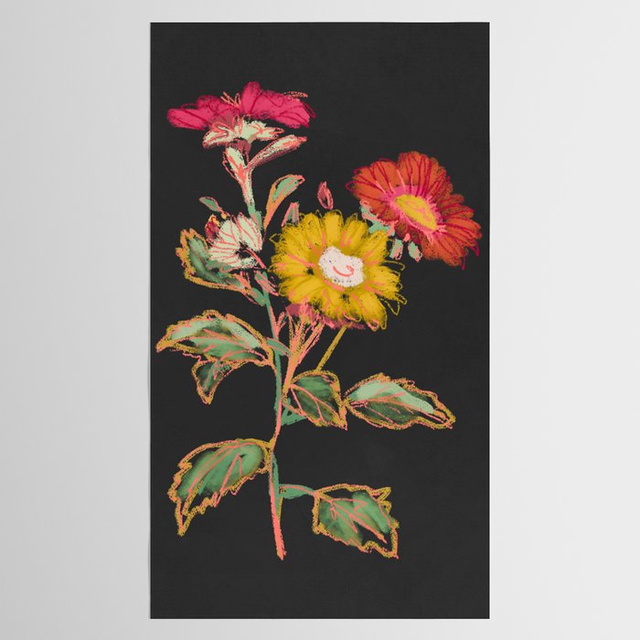 Garden Flowers 9 Tablecloth Gallery Image 2