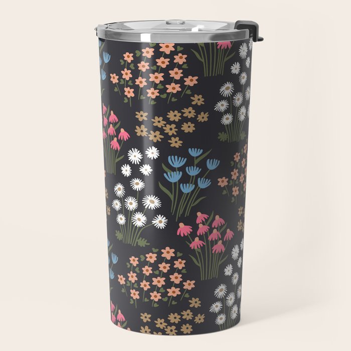 Wildflower Garden Delight Travel Mug Gallery Image 2