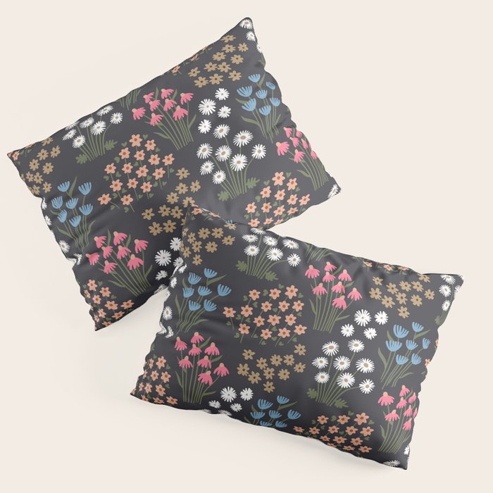 Wildflower Garden Delight Pillow Sham Gallery Image 3