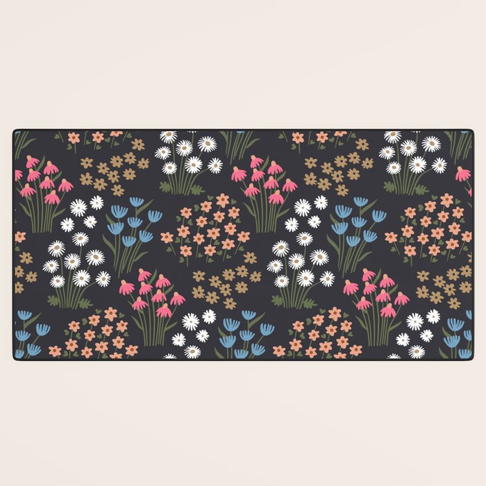 Wildflower Garden Delight Desk Mat Gallery Image 3