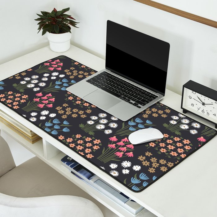 Wildflower Garden Delight Desk Mat Gallery Image 2