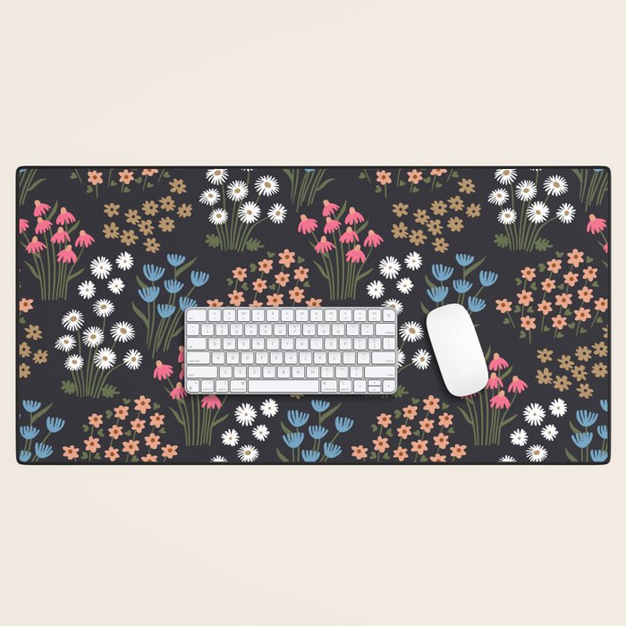 Wildflower Garden Delight Desk Mat Gallery Image 1