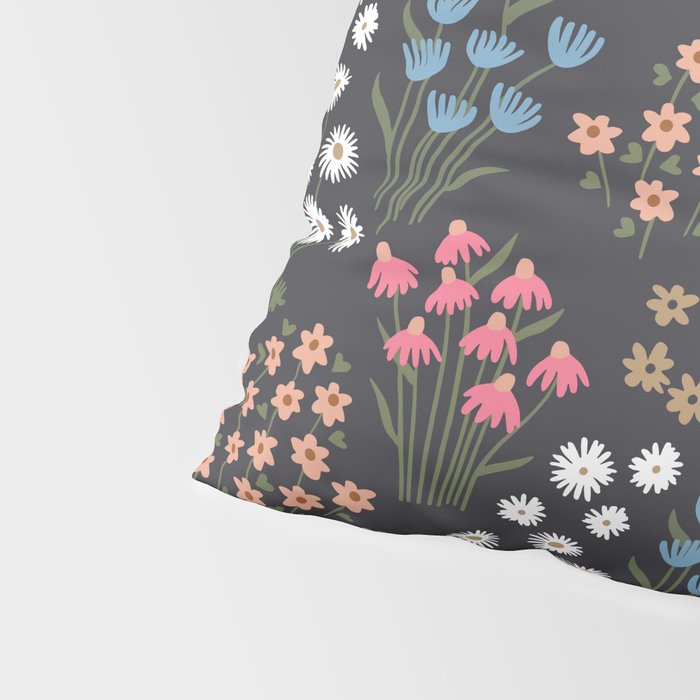 Wildflower Garden Delight Pillow Sham Gallery Image 4
