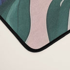 Floral Whimsy on Blush Desk Mat Gallery Image 4
