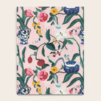 Floral Whimsy on Blush Notebook Gallery Image 4