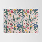 Floral Whimsy on Blush Rug Gallery Image 2