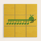 Caterpillar Song Wood Wall Art Gallery Image 1