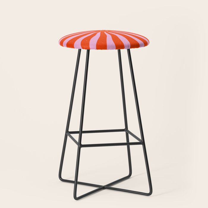 Retro Sun Vintage 70s  Stool Gallery Image 1