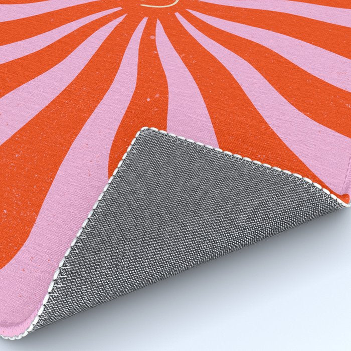 Retro Sun Vintage 70s  Rug Gallery Image 4