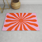 Retro Sun Vintage 70s  Rug Gallery Image 1