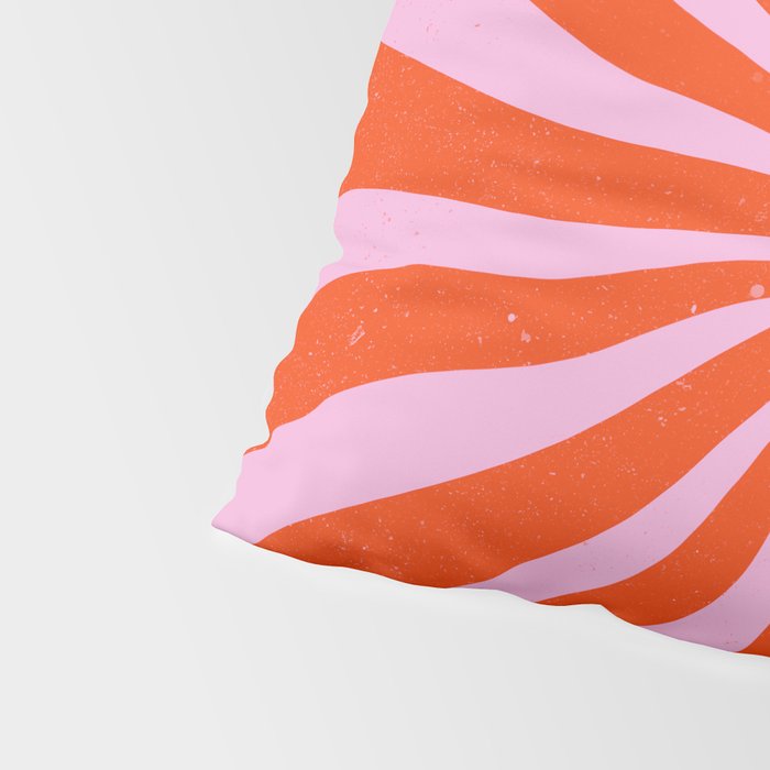 Retro Sun Vintage 70s  Pillow Sham Gallery Image 4