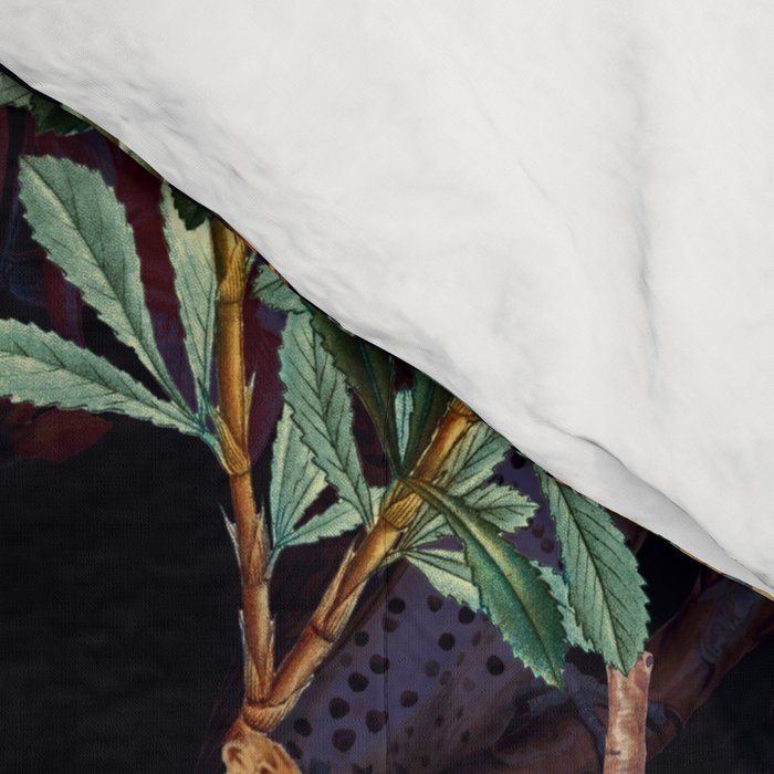 Vintage Jungle Birds Night Garden Comforter Gallery Image 4
