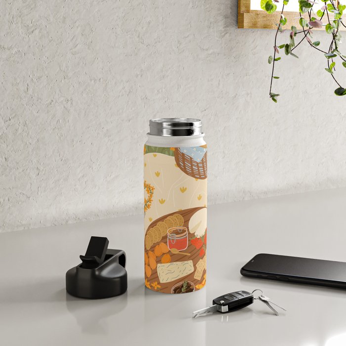 Summer Picnic  Water Bottle Gallery Image 4
