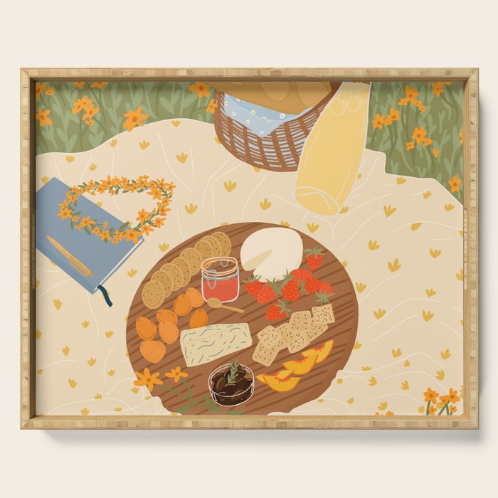 Summer Picnic  Serving Tray Gallery Image 1