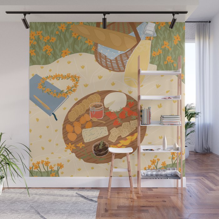 Summer Picnic  Wall Mural Gallery Image 1
