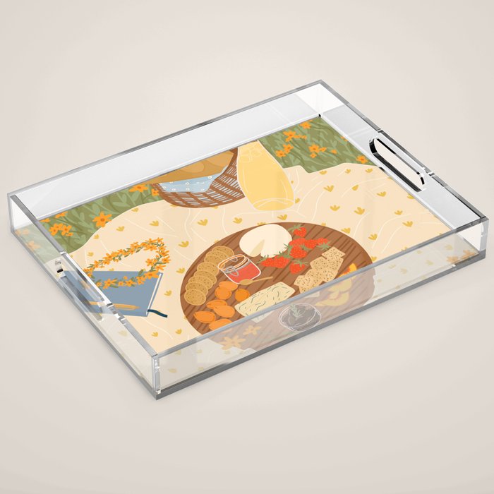 Summer Picnic  Acrylic Tray Gallery Image 1