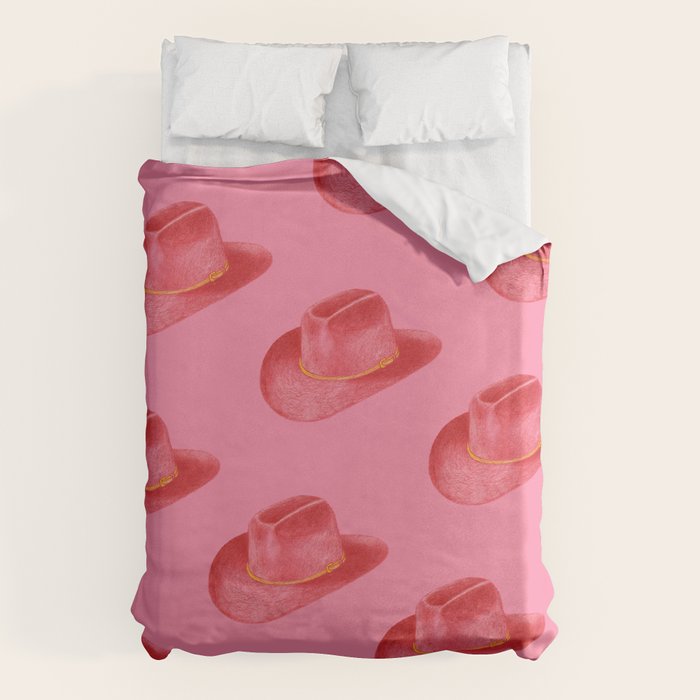 Red Stetson Duvet Cover Gallery Image 6