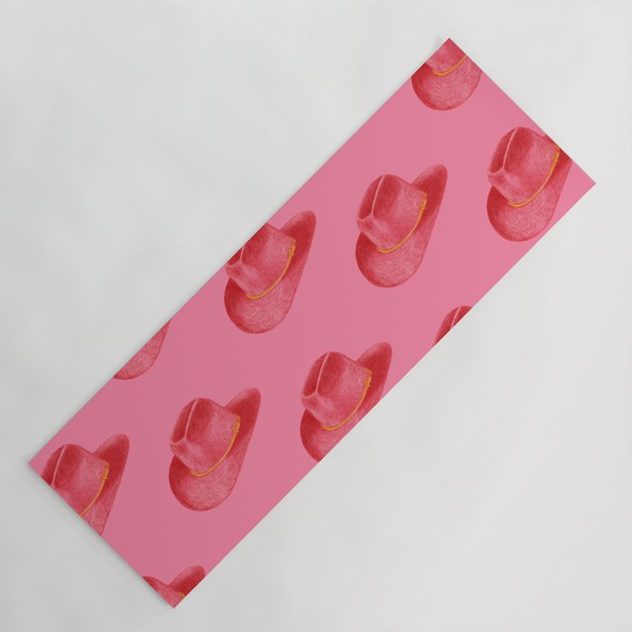 Red Stetson Yoga Mat Gallery Image 1