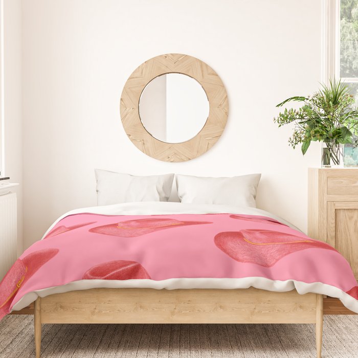 Red Stetson Duvet Cover Gallery Image 3