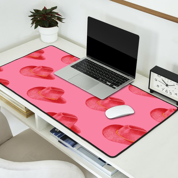 Red Stetson Desk Mat Gallery Image 2