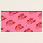 Red Stetson Desk Mat Gallery Image 3