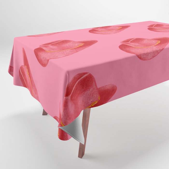 Red Stetson Tablecloth Gallery Image 1