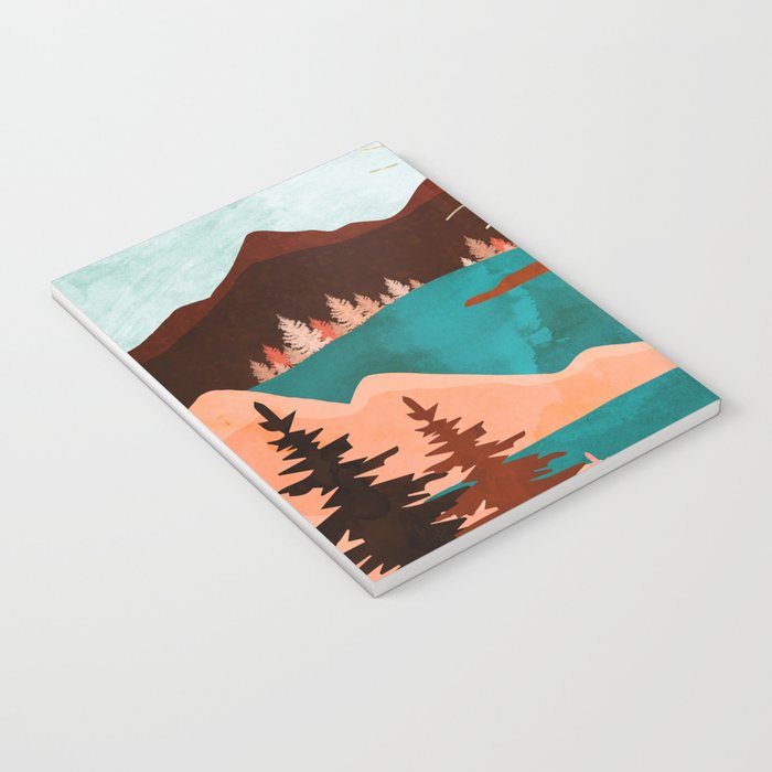 Retro Lake Notebook Gallery Image 3