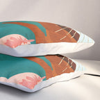 Retro Lake Pillow Sham Gallery Image 3