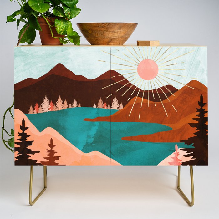 Retro Lake Credenza Gallery Image 1