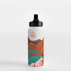 Retro Lake Water Bottle Gallery Image 2